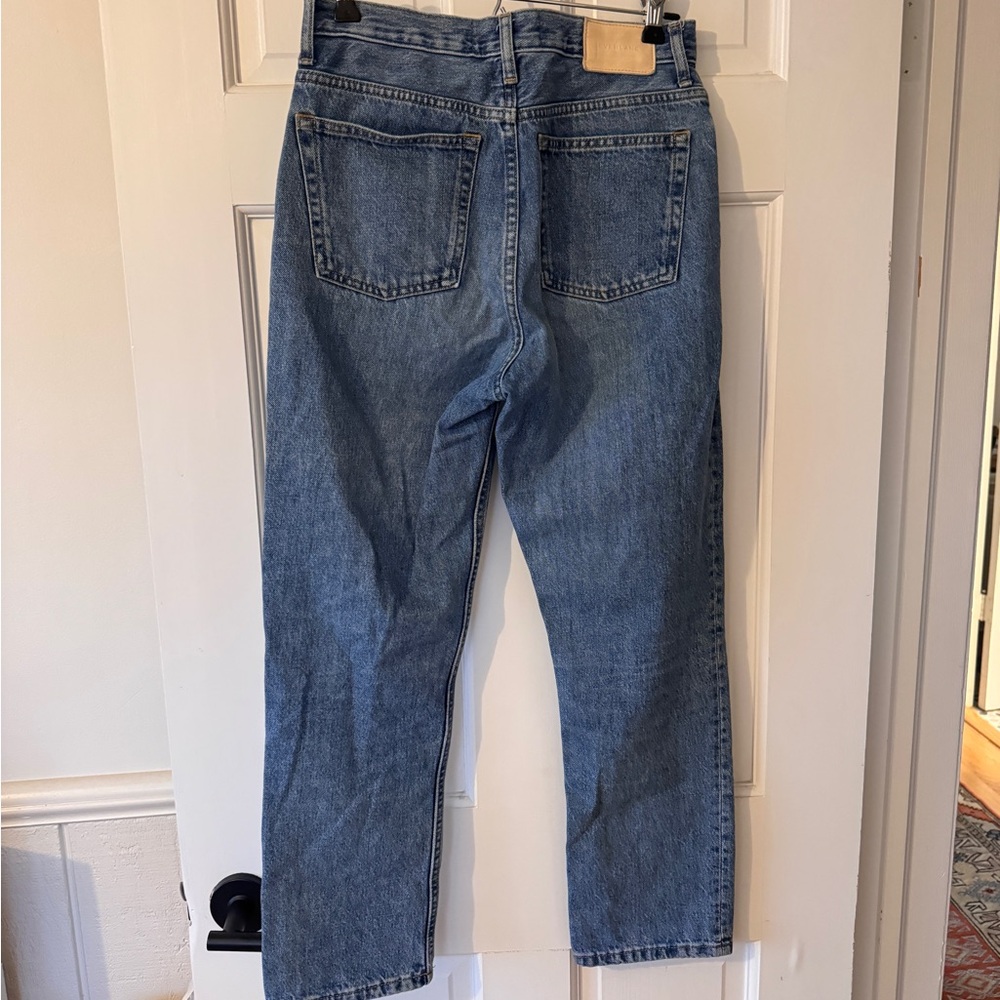 Everlane 90’s Cheeky Denim Jean Sz 25 Crop - Picture 10 of 13